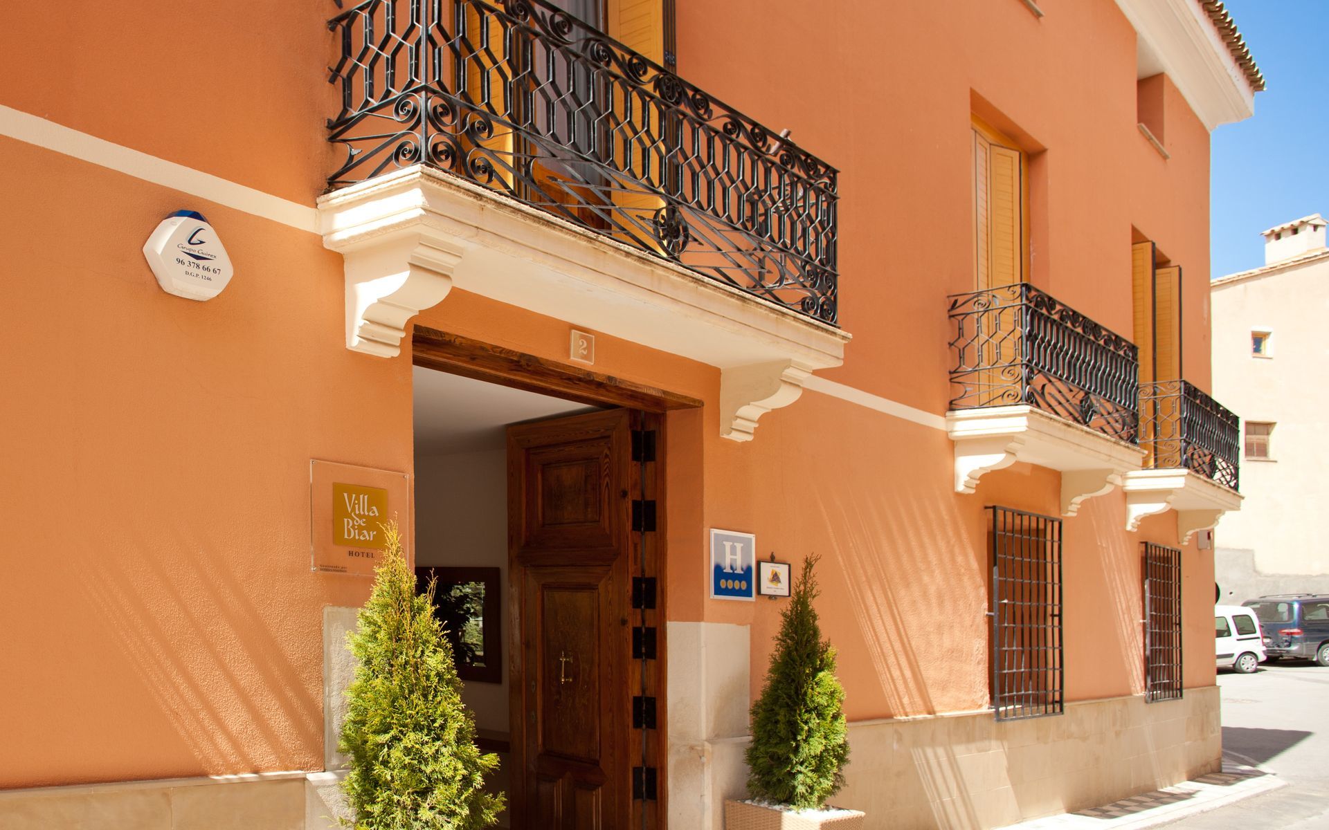 Villa De Biar Exterior foto